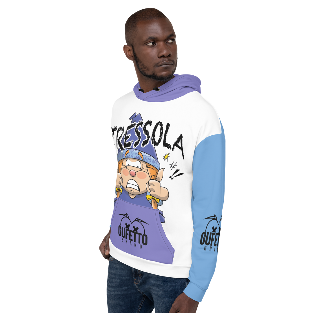 Felpa con cappuccio Uomo/Donna STRESSOLA - Gufetto Brand 