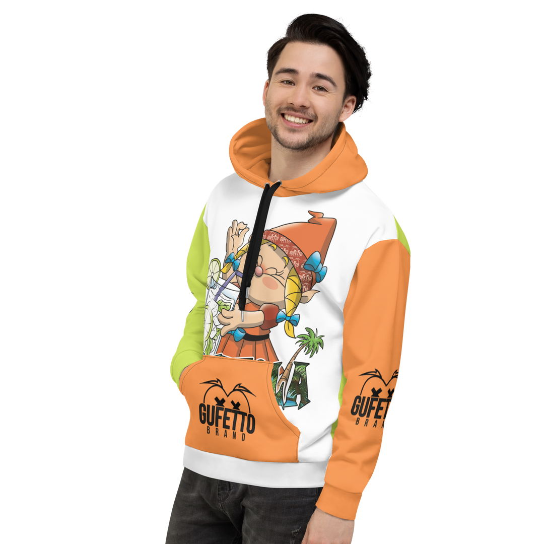 Felpa con cappuccio Uomo/Donna MOJITOLA - Gufetto Brand 