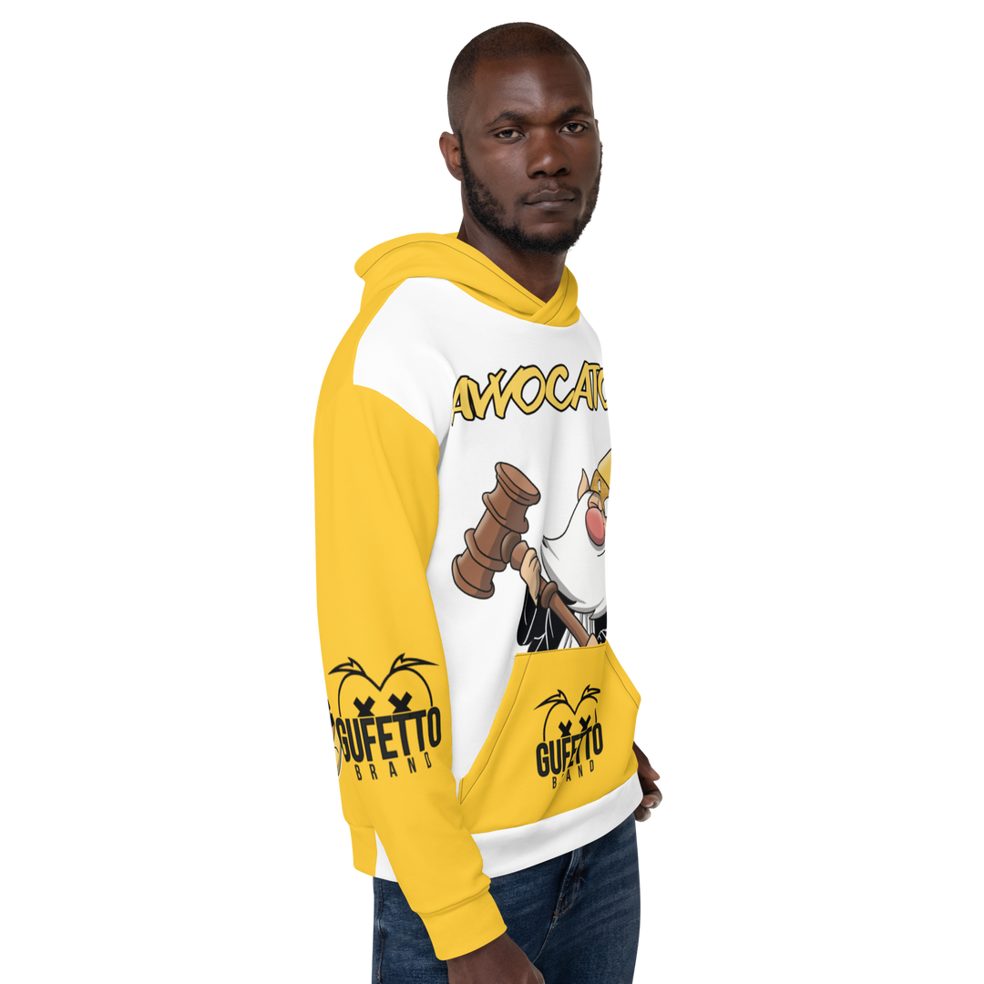 Felpa con cappuccio AVVOCATOLO - Gufetto Brand 