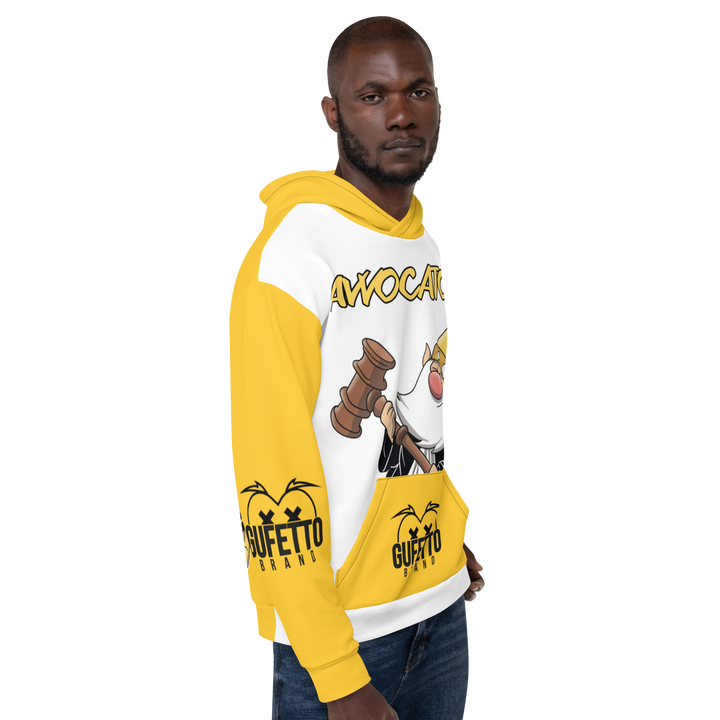 Felpa con cappuccio AVVOCATOLO - Gufetto Brand 