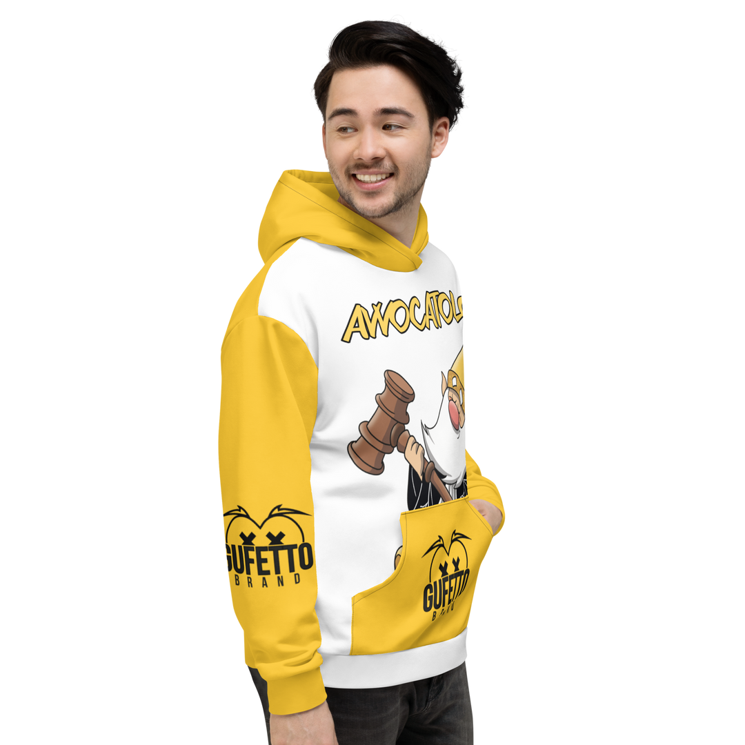 Felpa con cappuccio AVVOCATOLO - Gufetto Brand 