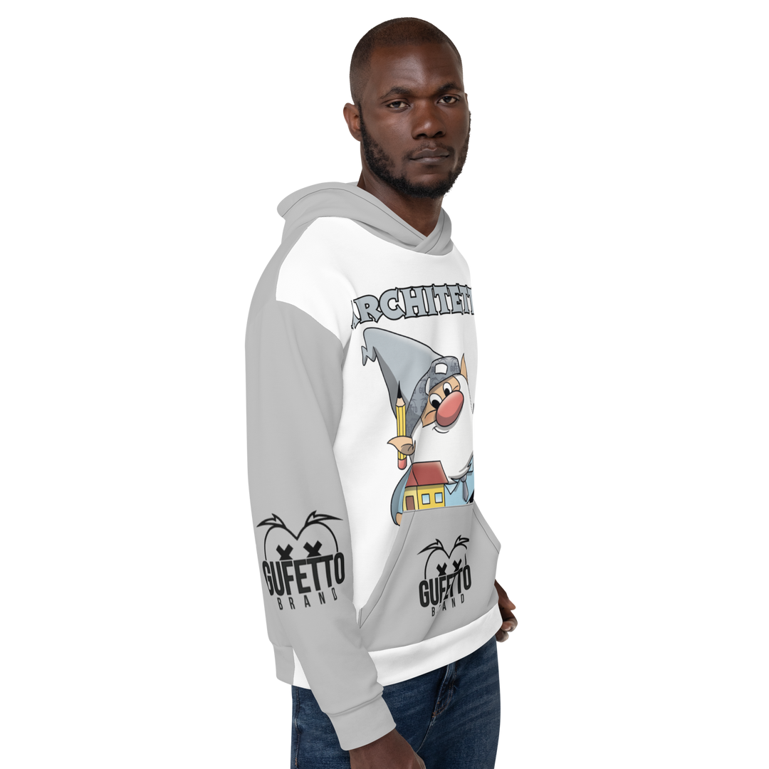 Felpa con cappuccio ARCHITETTOLO - Gufetto Brand 
