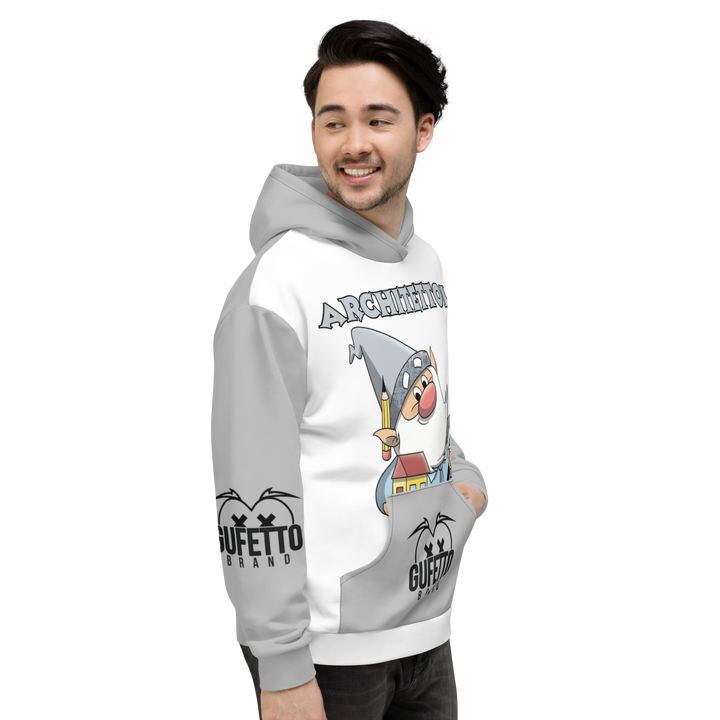 Felpa con cappuccio ARCHITETTOLO - Gufetto Brand 