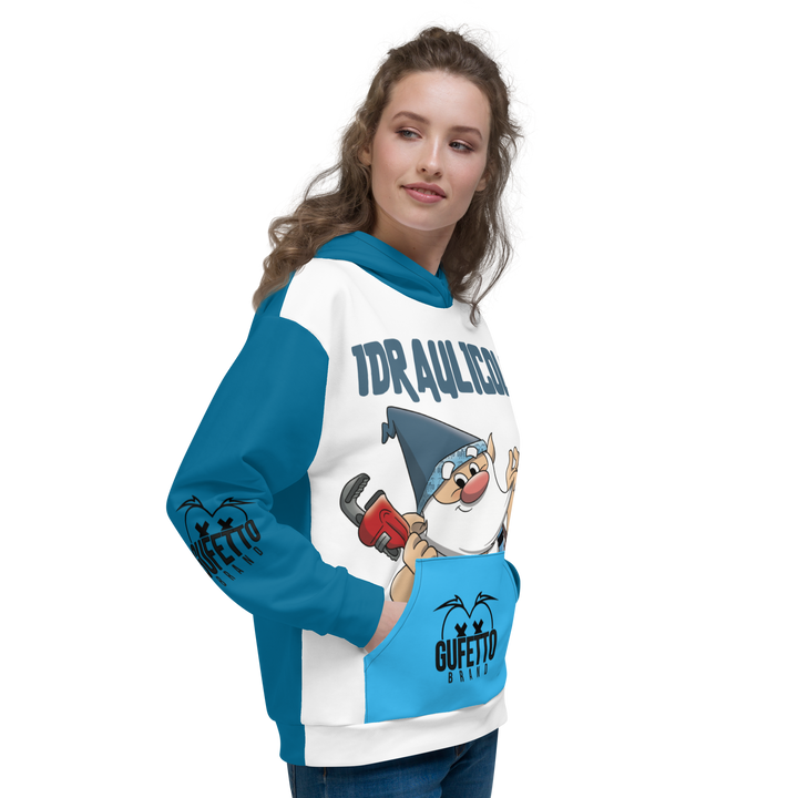 Felpa con cappuccio IDRAULICOLO - Gufetto Brand 