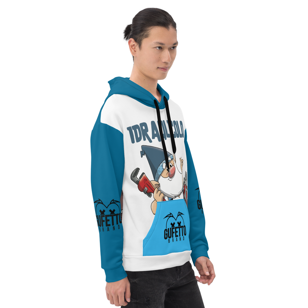 Felpa con cappuccio IDRAULICOLO - Gufetto Brand 