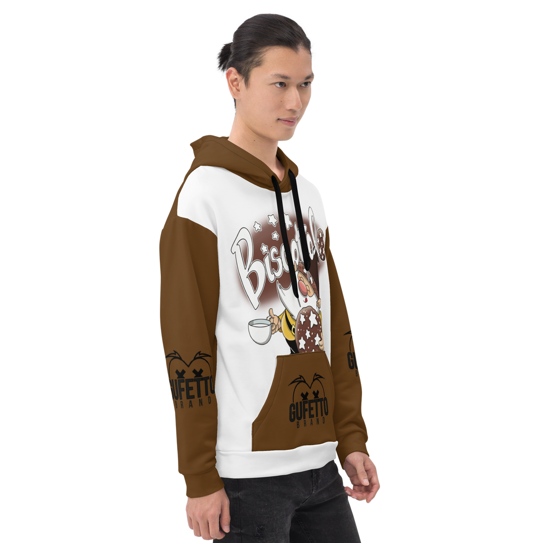 Felpa con cappuccio Uomo/Donna BISCOTTOLO - Gufetto Brand 