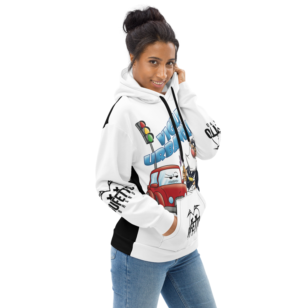 Felpa con cappuccio Uomo/Donna VIGILEURBANOLO - Gufetto Brand 