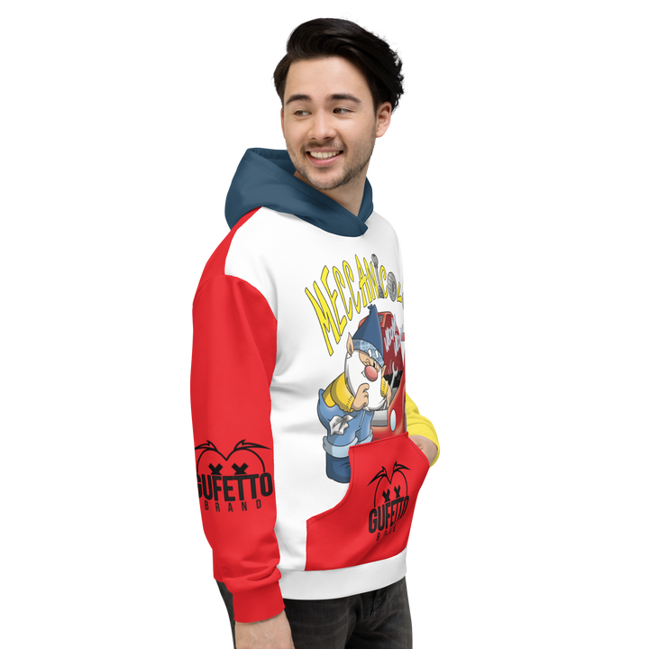 Felpa con cappuccio Uomo/Donna MECCANICOLO - Gufetto Brand 