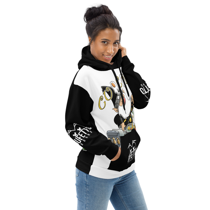 Felpa con cappuccio Uomo/Donna CUOCOLO - Gufetto Brand 