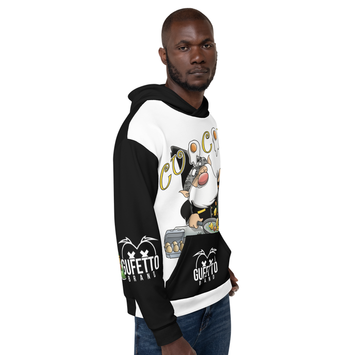 Felpa con cappuccio Uomo/Donna CUOCOLO - Gufetto Brand 