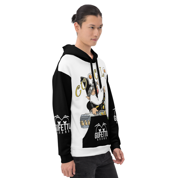 Felpa con cappuccio Uomo/Donna CUOCOLO - Gufetto Brand 