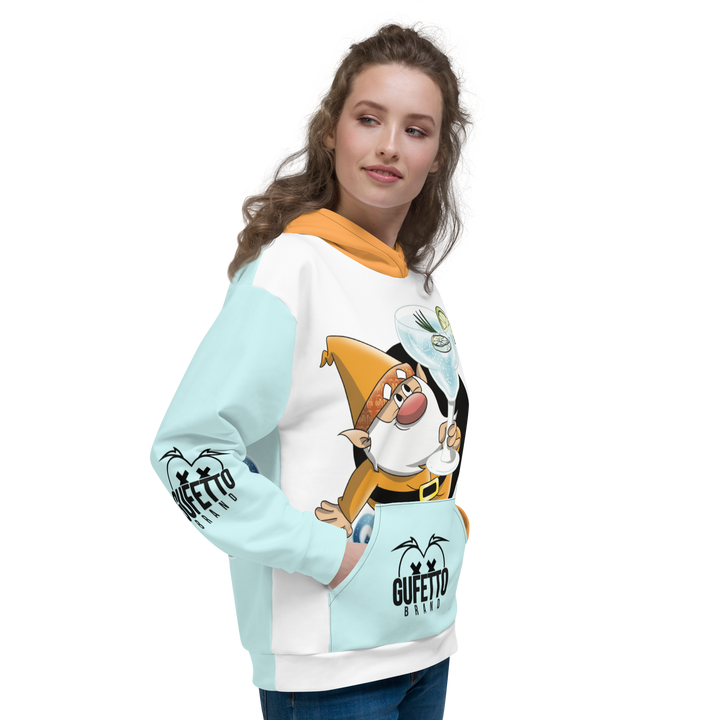 Felpa con cappuccio Uomo/Donna GINTONICOLO - Gufetto Brand 