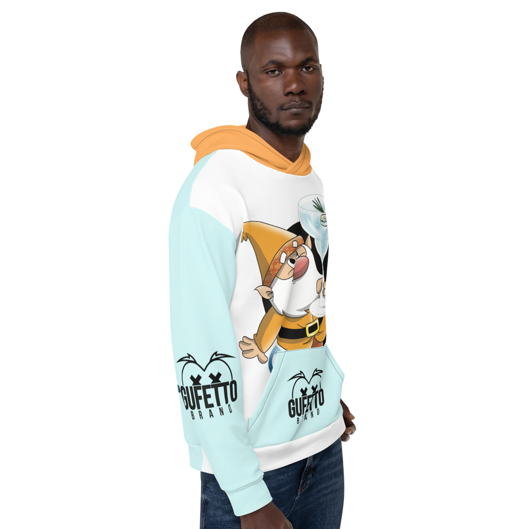 Felpa con cappuccio Uomo/Donna GINTONICOLO - Gufetto Brand 