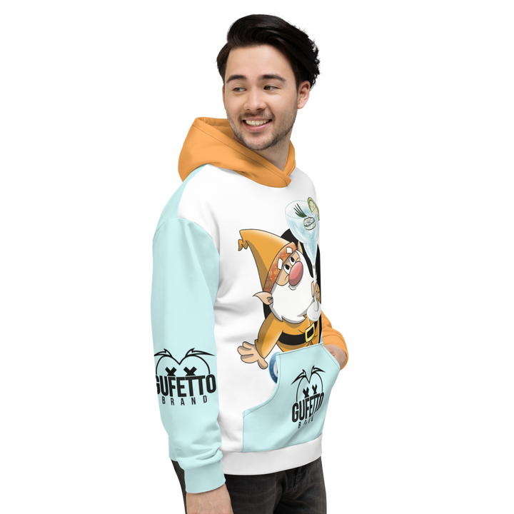 Felpa con cappuccio Uomo/Donna GINTONICOLO - Gufetto Brand 