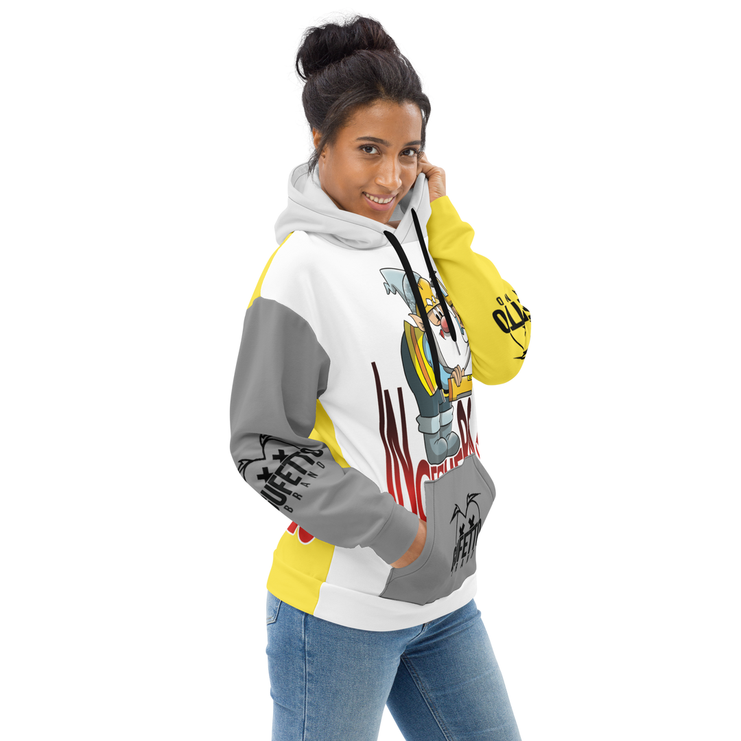 Felpa con cappuccio Uomo/Donna INGEGNEROLO - Gufetto Brand 