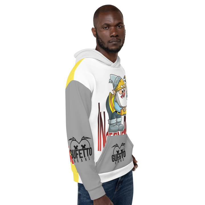 Felpa con cappuccio Uomo/Donna INGEGNEROLO - Gufetto Brand 