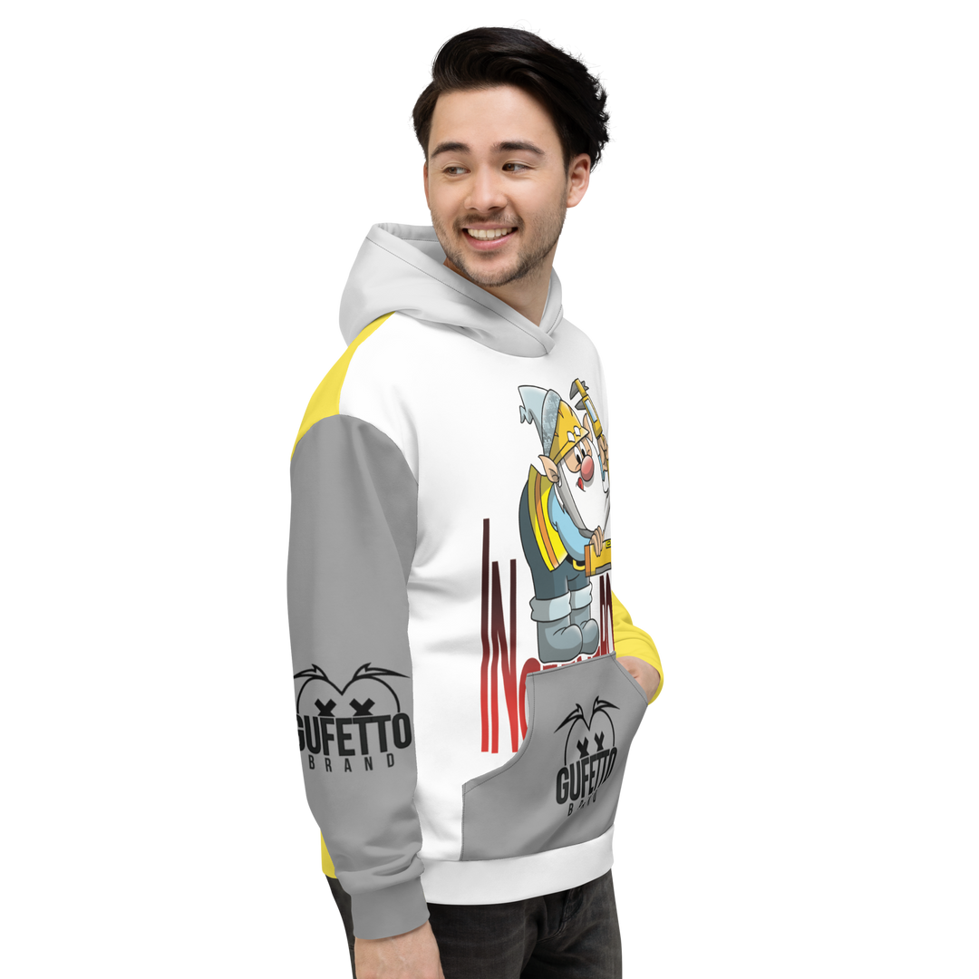 Felpa con cappuccio Uomo/Donna INGEGNEROLO - Gufetto Brand 
