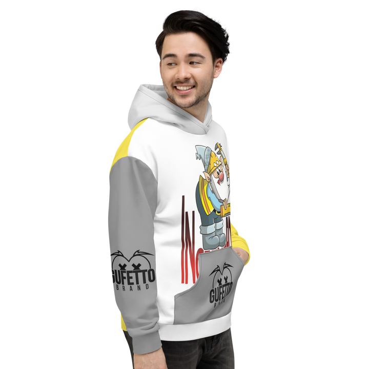 Felpa con cappuccio Uomo/Donna INGEGNEROLO - Gufetto Brand 