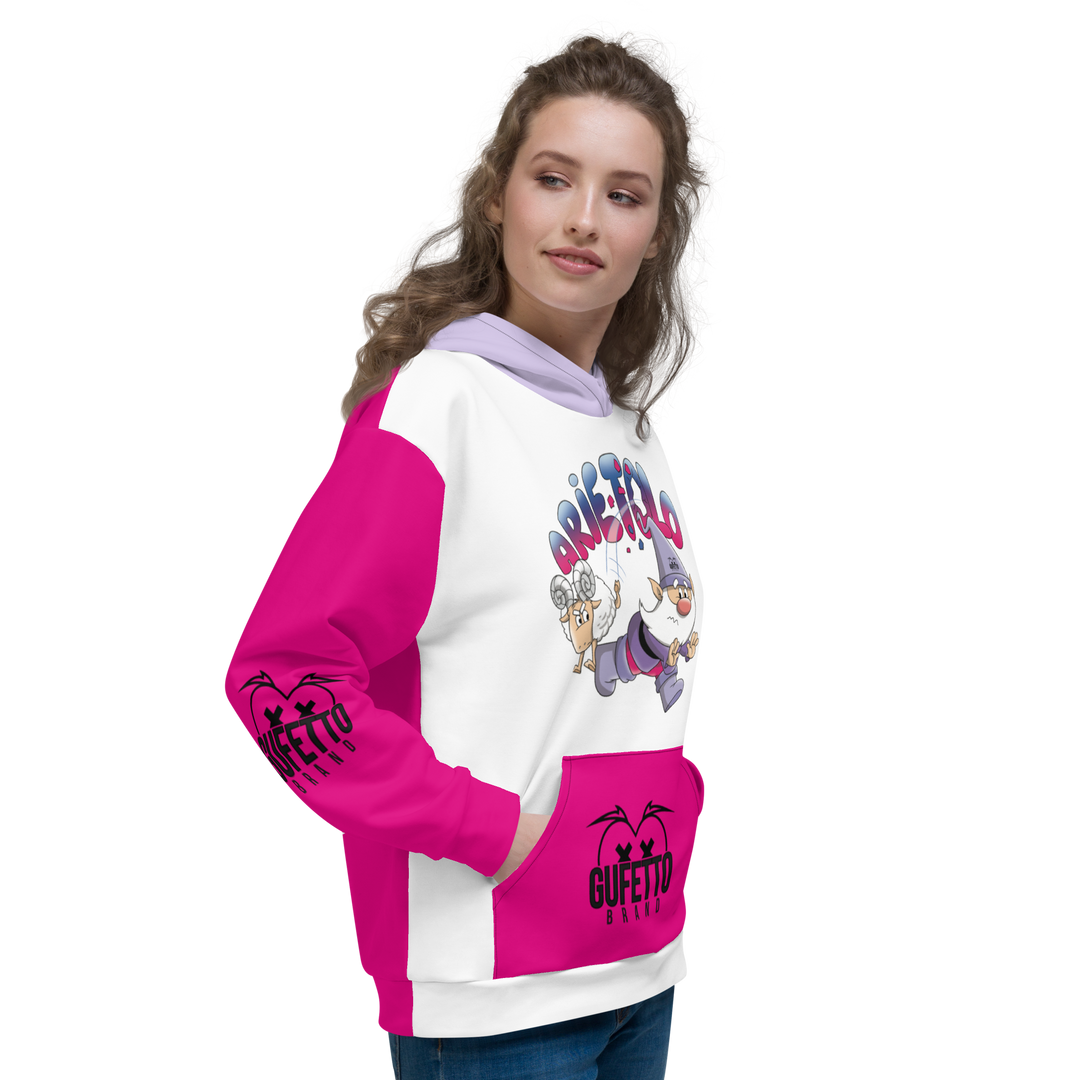 Felpa con cappuccio Uomo/Donna ARIETOLO - Gufetto Brand 