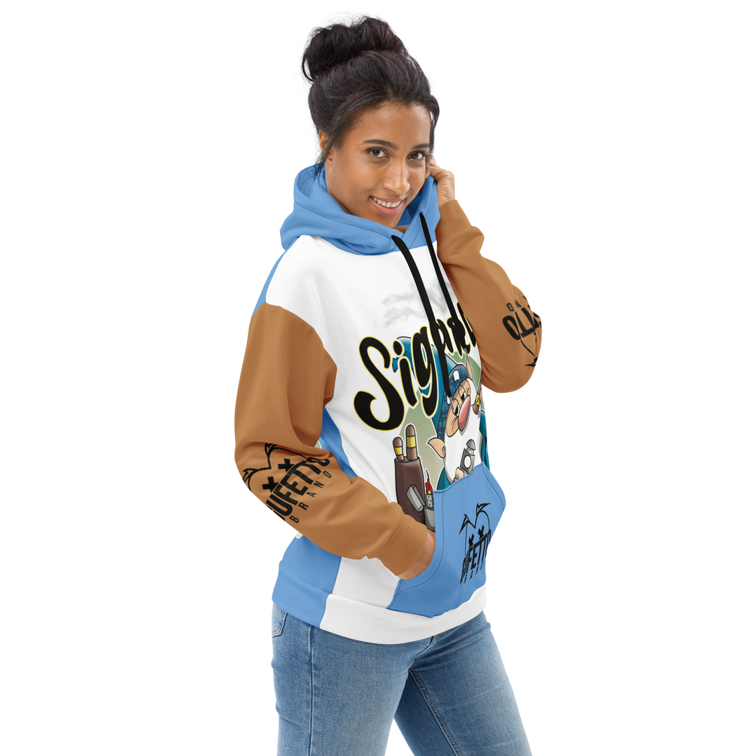 Felpa con cappuccio Uomo/Donna SIGAROLO - Gufetto Brand 