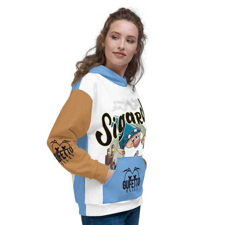 Felpa con cappuccio Uomo/Donna SIGAROLO - Gufetto Brand 