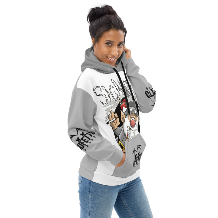 Felpa con cappuccio Uomo/Donna SIGARETTOLO - Gufetto Brand 