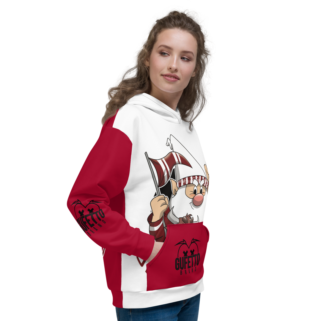 Felpa con cappuccio Uomo/Donna GRANATOLO - Gufetto Brand 