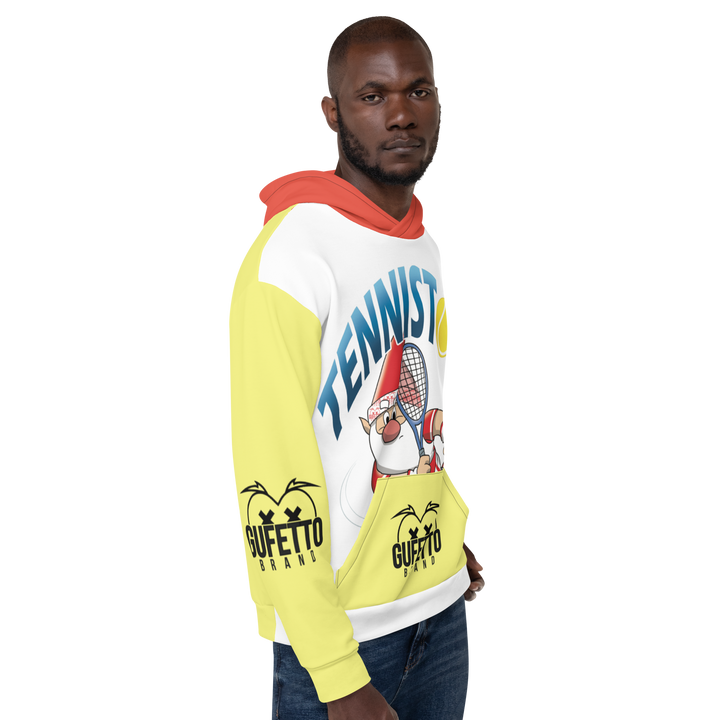 Felpa con cappuccio Uomo/Donna Tennistolo - Gufetto Brand 