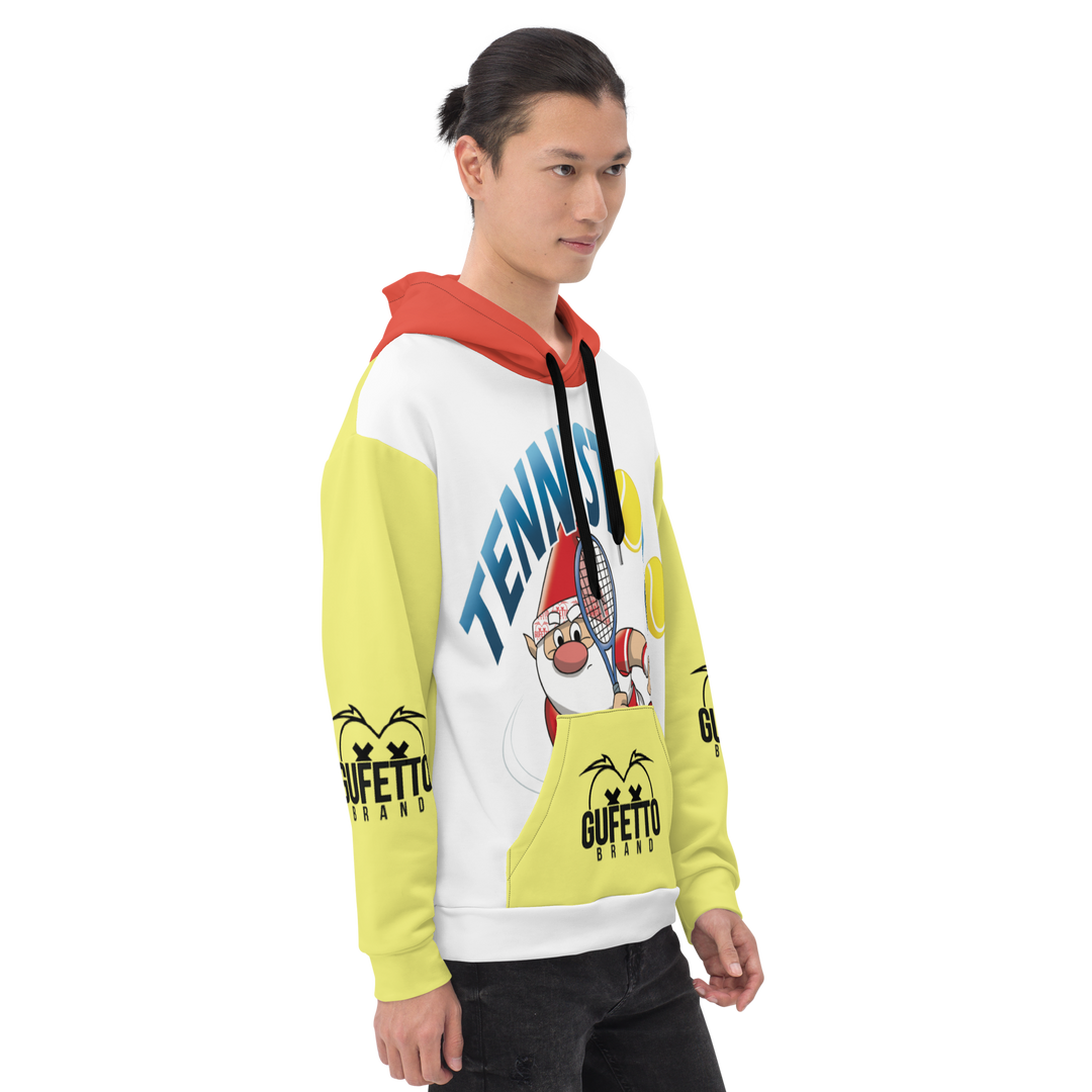 Felpa con cappuccio Uomo/Donna Tennistolo - Gufetto Brand 