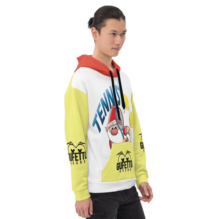 Felpa con cappuccio Uomo/Donna Tennistolo - Gufetto Brand 