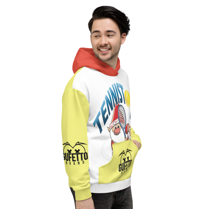 Felpa con cappuccio Uomo/Donna Tennistolo - Gufetto Brand 