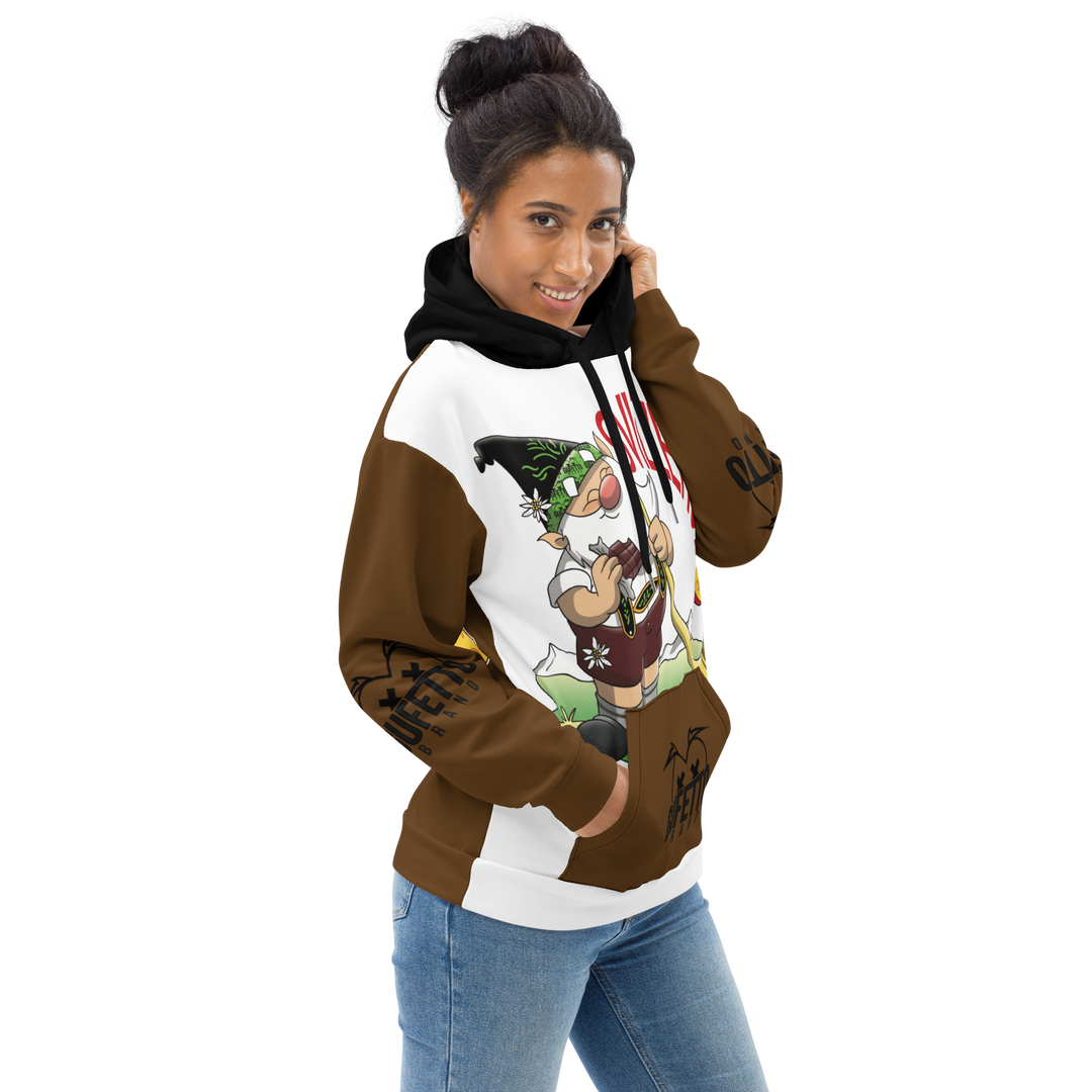 Felpa con cappuccio Uomo/Donna SVIZZEROLO - Gufetto Brand 