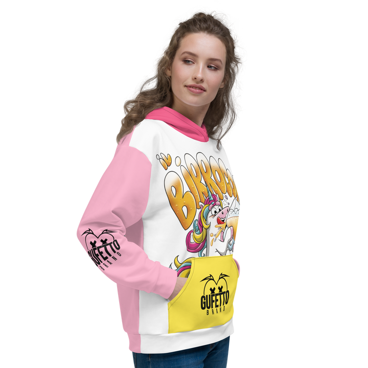 Felpa con cappuccio IL BIRROCORNO - Gufetto Brand 