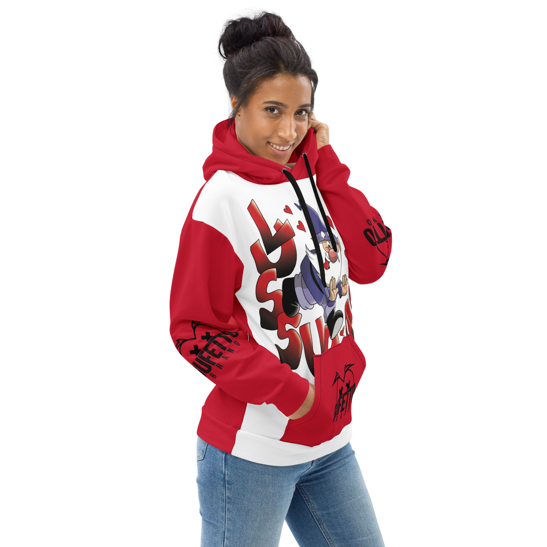 Felpa con cappuccio Uomo/Donna LUSSURIOLO - Gufetto Brand 