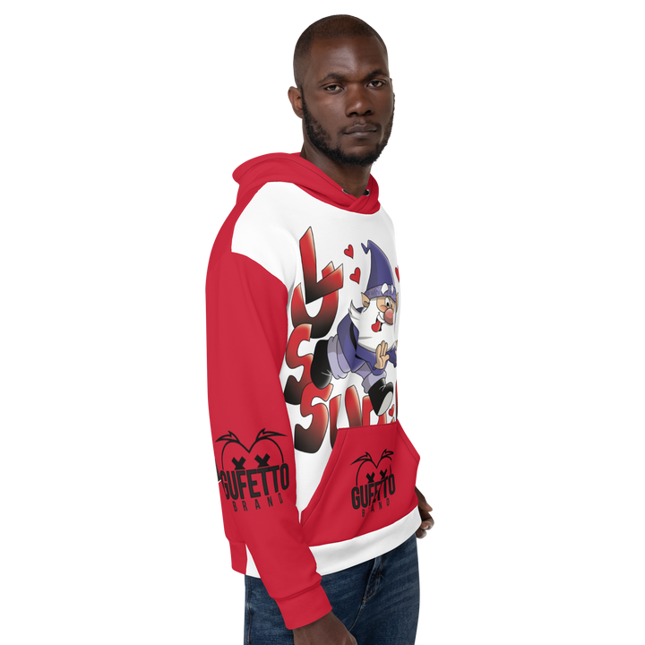 Felpa con cappuccio Uomo/Donna LUSSURIOLO - Gufetto Brand 