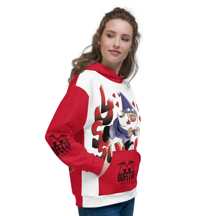 Felpa con cappuccio Uomo/Donna LUSSURIOLO - Gufetto Brand 