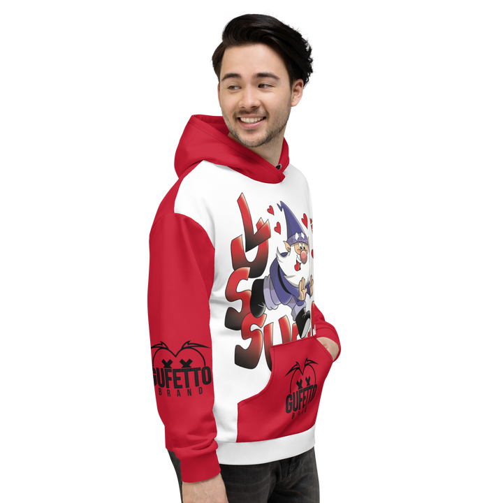 Felpa con cappuccio Uomo/Donna LUSSURIOLO - Gufetto Brand 
