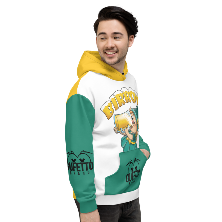 Felpa con cappuccio Uomo/Donna BIRROLA - Gufetto Brand 