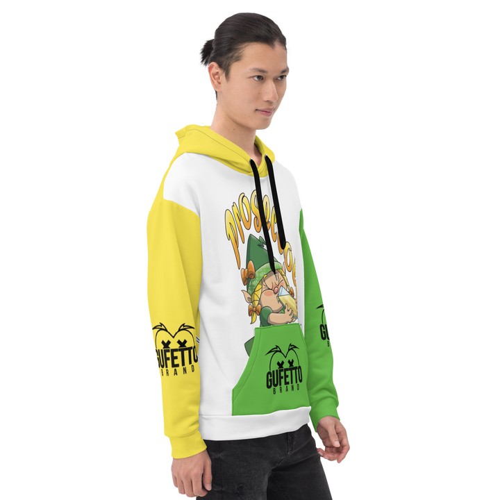 Felpa con cappuccio Uomo/Donna PROSECCOLA - Gufetto Brand 