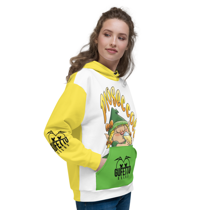 Felpa con cappuccio Uomo/Donna PROSECCOLA - Gufetto Brand 