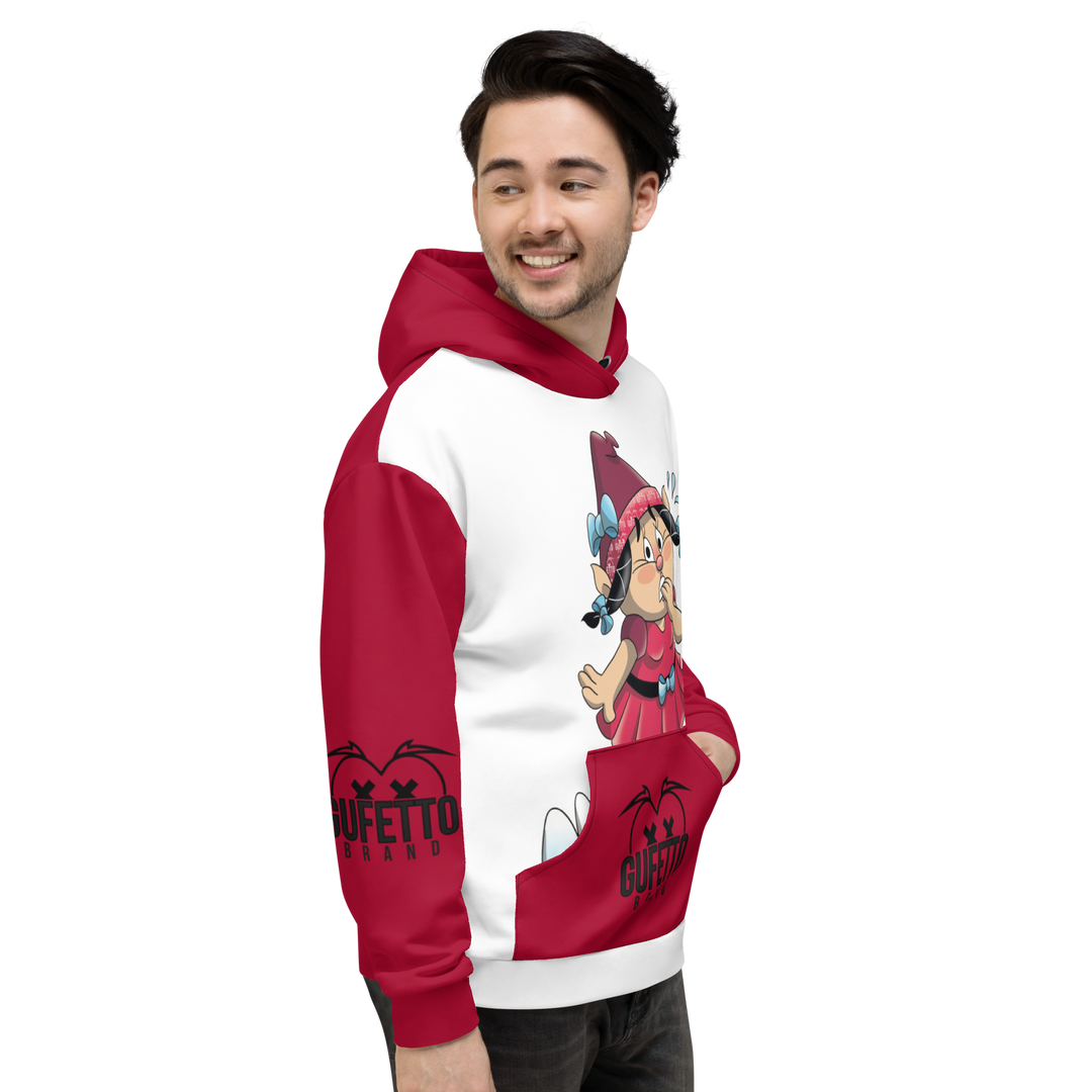 Felpa con cappuccio Uomo/Donna ANSIOLA - Gufetto Brand 