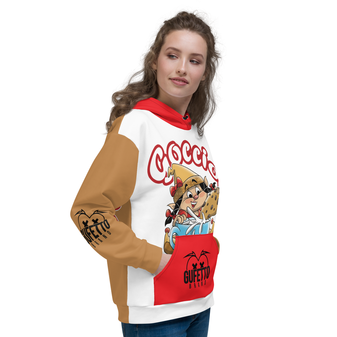 Felpa con cappuccio Uomo/Donna GOCCIOLA - Gufetto Brand 