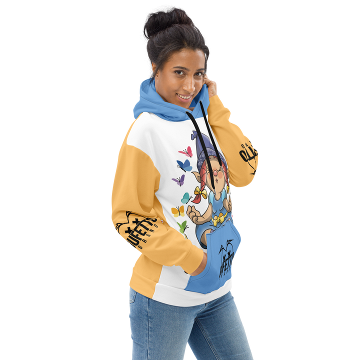 Felpa con cappuccio Uomo/Donna KARMALA - Gufetto Brand 