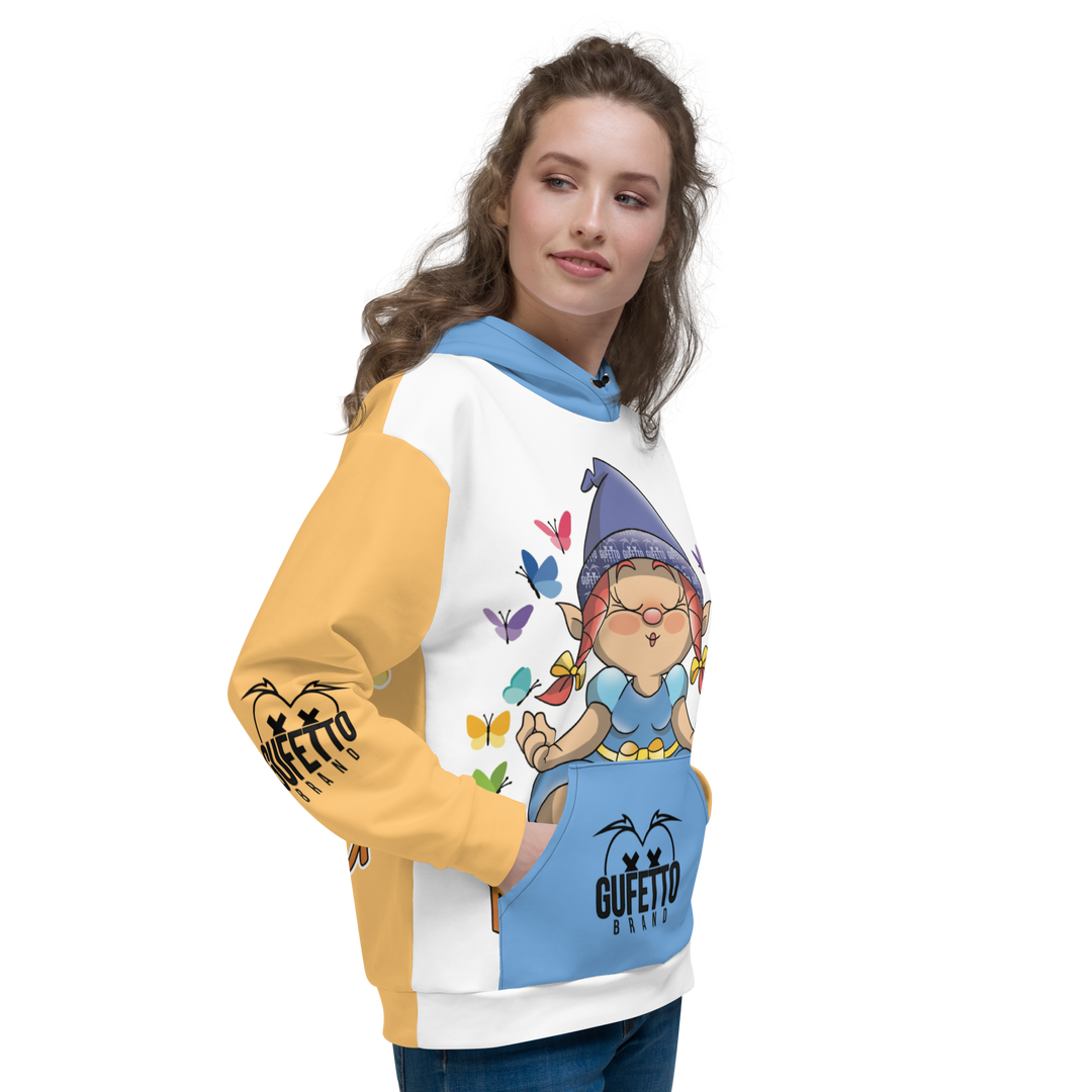 Felpa con cappuccio Uomo/Donna KARMALA - Gufetto Brand 