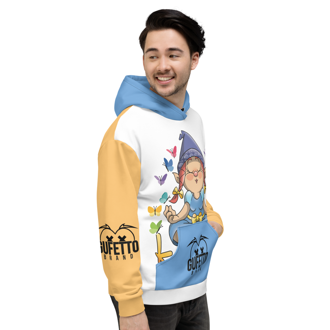 Felpa con cappuccio Uomo/Donna KARMALA - Gufetto Brand 