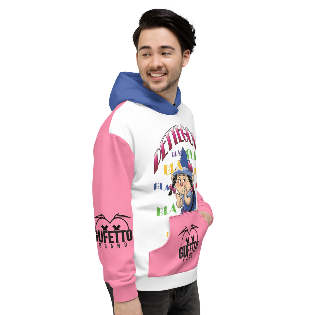 Felpa con cappuccio Uomo/Donna PETTEGOLA - Gufetto Brand 