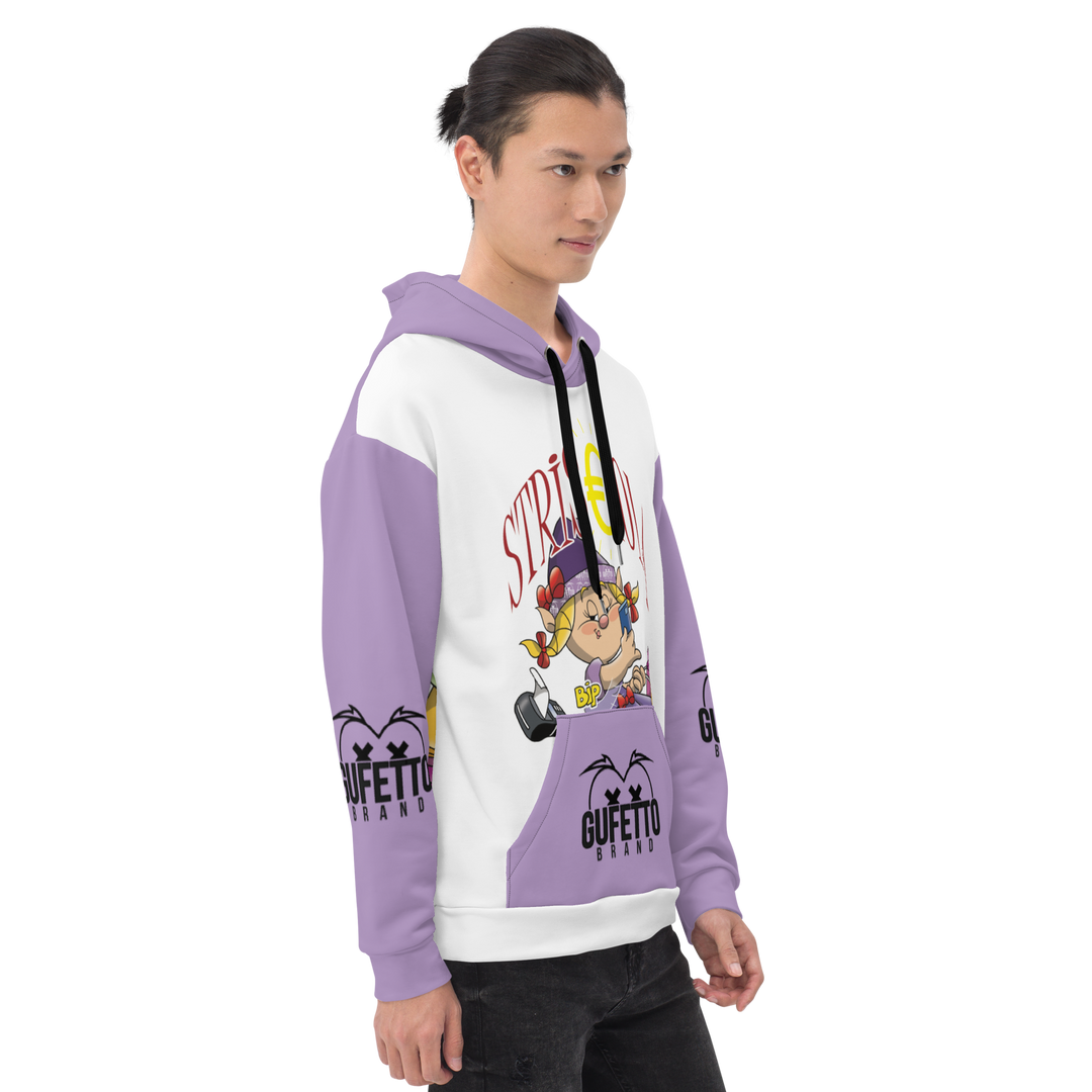 Felpa con cappuccio Uomo/Donna STRISCIOLA - Gufetto Brand 