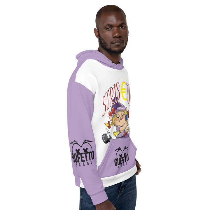 Felpa con cappuccio Uomo/Donna STRISCIOLA - Gufetto Brand 