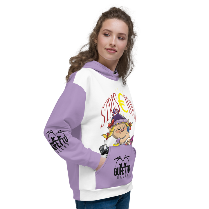 Felpa con cappuccio Uomo/Donna STRISCIOLA - Gufetto Brand 