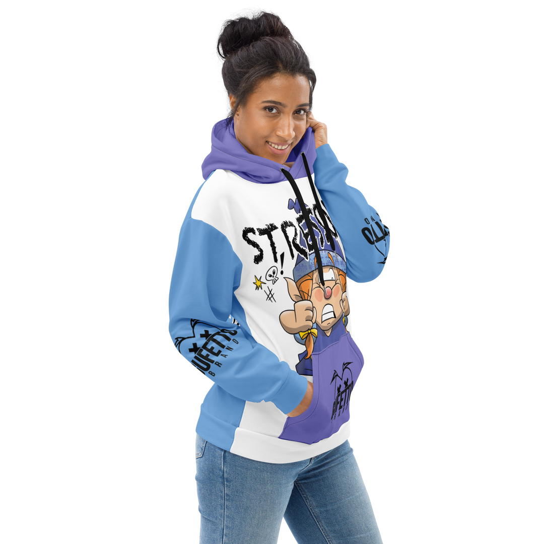 Felpa con cappuccio Uomo/Donna STRESSOLA - Gufetto Brand 